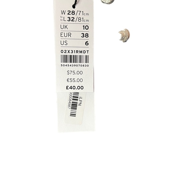 NWT TopShop Mid Rise Loose Fit Y2K Jeans 6 - Picture 4 of 9